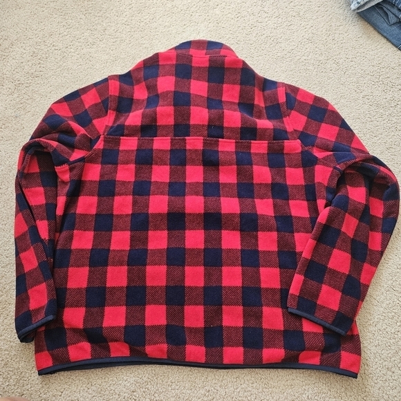 Men's Lands' End Snap-Neck Fleece Pullover XL NWOTs - Picture 5 of 6